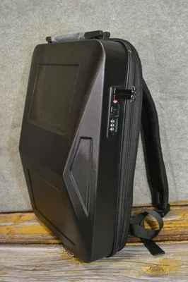 CyberBackPack Hard Shell Laptop Backpack Black TSA Lock USB Port Travel - $232+ - Image 1 of 4