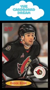 Radek Bonk 1996-97 Fleer #74 Ottawa Senators Hockey Card - Picture 1 of 2