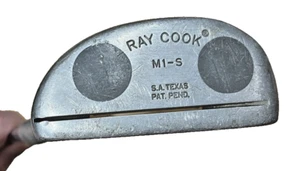 RAY COOK M1-S ORIGINAL MID-MALLET OFFSET PUTTER STEEL SHAFT RIGHT HANDED 30" - Picture 1 of 5