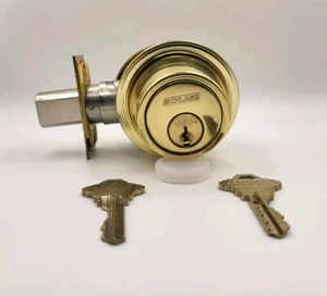 Schlage SC DB 606 Finish W/ Primus High Security Cylinder, Comes With 2 Keys  - Picture 1 of 3