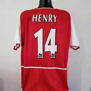 Henry 14 Arsenal Trikot - XL - 2002/2004 - Home O2 Nike Invincibles - Bild 1 von 19