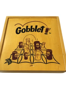 Gobblet! Gioco da Tavolo Strategico con Scatola Portaoggetti in Legno e Gioco da Tavolo - Spedizione Gratuita - Foto 1 di 5