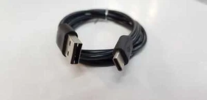 BLK 1M USB Type C Cable USB-C Fast Charging High Speed Sync Data for Samsung AU - Picture 1 of 7