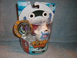 Whisper 2" Figure Yo-Kai Watch with Medal Hasbro 2015 New Sealed - Picture 1 of 2