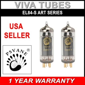 Ip Matched Pair (2 pcs) Psvane EL84-S Art Series Vacuum Tubes - USA Seller - Picture 1 of 1
