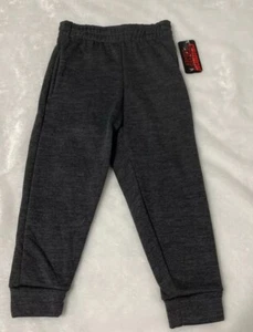 Crunch Time Boy's Gray Sweat Jogging Pants Pockets Size XS (4-5) NWT - Picture 1 of 6