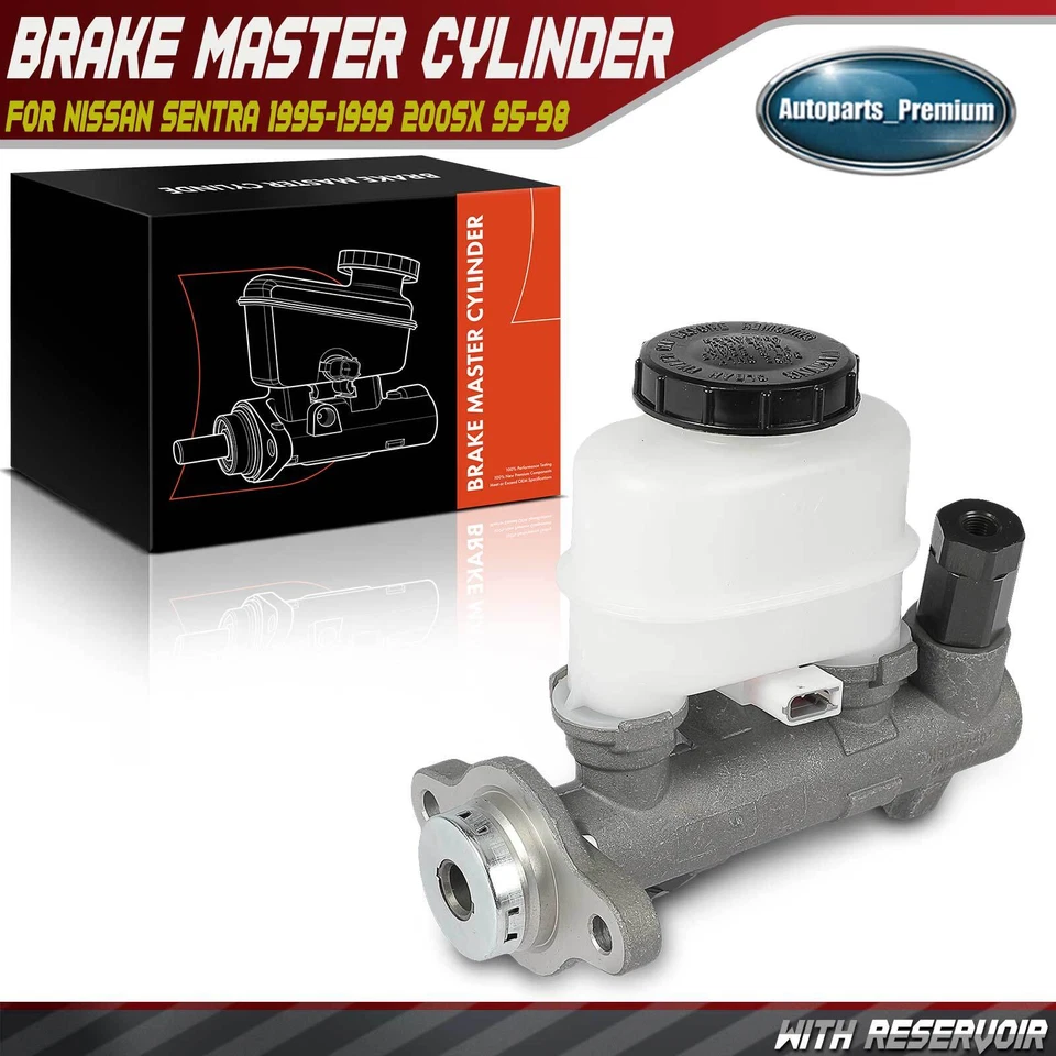 Cilindro maestro de freno con depósito para Nissan Sentra 1995-1999 200SX 1995-1998 Foto 1 de 4