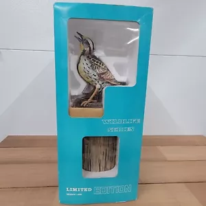 SKI Country Limited Edition 1980 Meadow Lark Mini Porcelain Decanter *EMPTY* - Picture 1 of 11