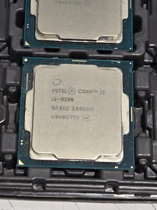 Intel Core i5 8th Gen i5-8500 Hex Core CPU 3Ghz Coffee Lake-S Socket 1151 SR3XE - Picture 1 of 2