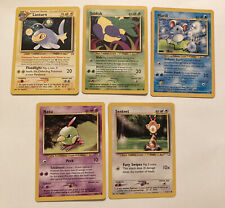 Pokémon TCG Neo Genesis Lot Of 5 Cards (Lot 38)