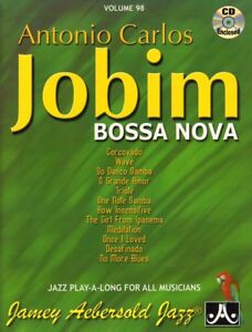 Jamey Aebersold Jazz Play-Along 98 Antonio Carlos Jobim Bossa Nova Noten mit CD