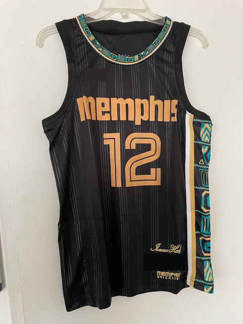 Ja Morant 12 Memphis Grizzlies 2022-23 City Edition Jersey Black