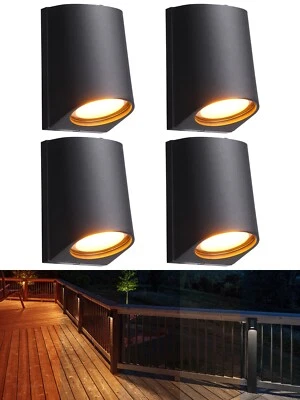 4 Pack Low Voltage Fence Lights, 3W Landscape Step Railing LED Deck Lights - Image 1 of 4
