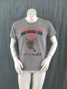 Vintage Graphic T-shirt - Campbell River Spring Basketball League - Men's XL - Picture 1 of 8