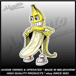BANANA - CHECK OUT MY BANANA - 170mm x 105mm  - Decal / Sticker - Picture 1 of 1
