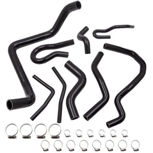 9pcs For Honda Civic D15 D16 EG EK 1992-2000 Silicone Radiator Coolant Hose Kit - Picture 1 of 12