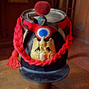 Schönes Shako Modell 1852 eines Regimentsmusikers Epoche II REICH - Bild 1 von 13