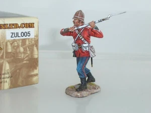 FIRST LEGION ZUL005 ZULU WAR BRITISH 24TH FOOT SOLDIER IN MELEE HOLDING RIFLE - Picture 1 of 2