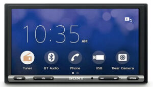 Sony INTERNATIONAL Double Din Receiver FM Bluetooth USB More Plug & Play Harness