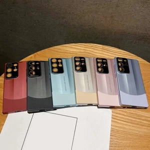 Full Cover Portable Metal Leather Case for Samsung Galaxy S25 Ultra 5G SM-S938U - Picture 1 of 10
