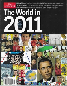 The Economist Magazine The World in 2011 Spec Ed Hillary Clinton Barack Obama - Picture 1 of 2