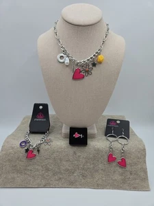 PAPARAZZI JEWELRY Complete Trend Blend Set" Sunset Sightings "NWT/ Silvertone - Picture 1 of 10