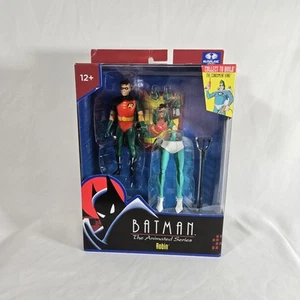 Robin Batman Animated Series McFarlane Toys Maxie Zeus BAF -- NEW / SEALED - Picture 1 of 4
