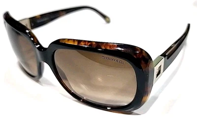 Gafas de sol Tiffany & Co TF4034-B 8050/3B negras cuadradas tortuga 59-17 135 Foto 1 de 4