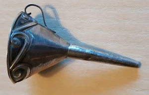 embudo antiguo esterlina miniatura 1,5" marcado - Imagen 1 de 4