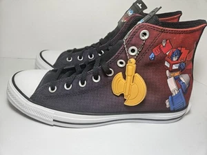 Mens Converse Transformers Autobits Chuck Taylor AllStar CTAS Hi A11659C Sz 10 - Picture 1 of 15
