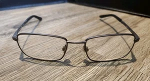 Nike Flexon Square Eyeglass Frame Only Nike 4294 071 Gunmetal Gray 54□18 145 - Picture 1 of 11