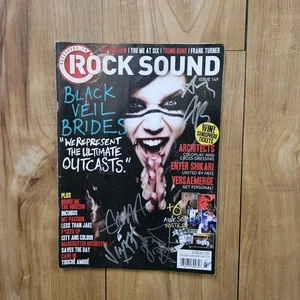 RARE ROCK SOUND MAGAZINE ISSUE 149 JULY 2011 SIGNED COVER BLACK VEIL BRIDES BAND - Picture 1 of 6