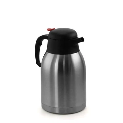 2L Stainless Steel Thermal Beverage Carafe for Coffee and Tea - Image 1 of 3