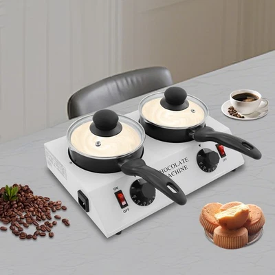 Electric Chocolate Melting Fondue Melting Pot Ceramic Melter Ceramic AU - image 1 of 4