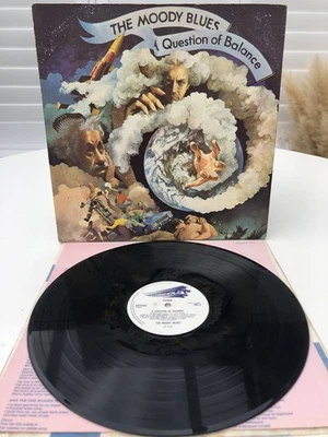 THE MOODY BLUES A QUESTION OF BALANCE THRESHOLD THS 3 1970 VINYL LP  EX VG+ - Image 1 of 4