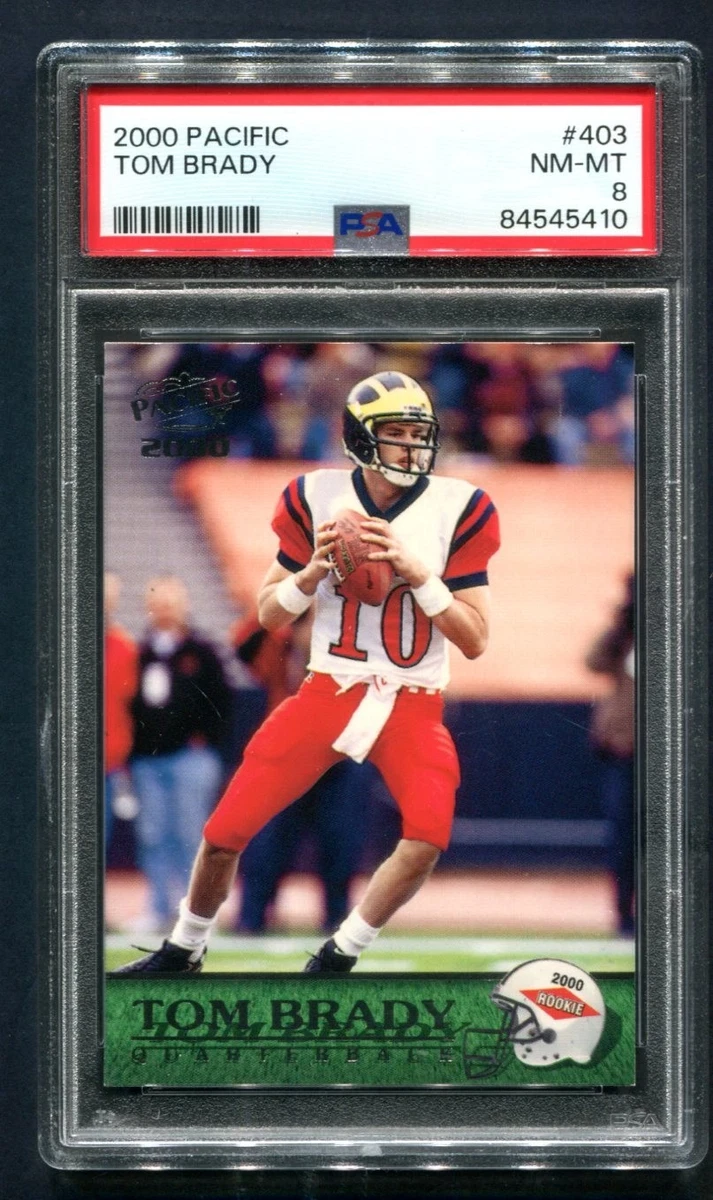 Tom Brady Rookie Football Pacific Trading Cards & Accessories for