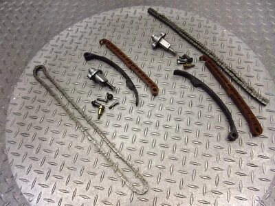 2002 02 Victory V92 OEM Cam Timing Chains Tensioners Guides Lot - Imagem 1 de 4
