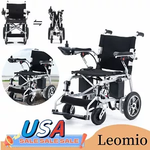 24V Electric Wheelchair Folding All Terrain Heavy Duty Portable Wheelchair 360W - Picture 1 of 12