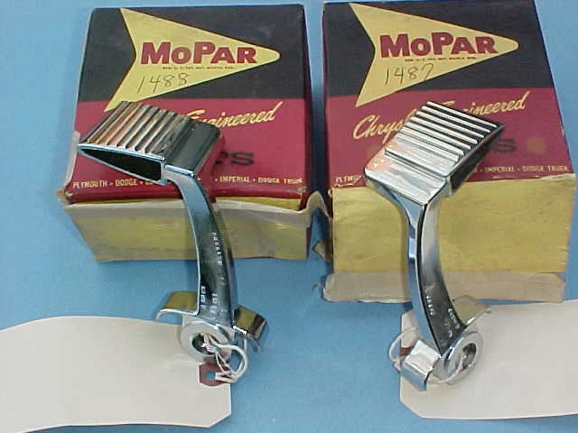 1960 DeSoto Chrysler Inside Door Handle SET NOS MoPar - Image 1 of 1