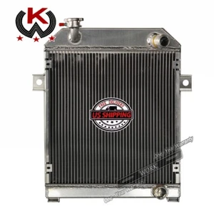 Aluminum Radiator Fit 1955-1958 Jaguar MK1 MK I/59-67 MK2 MK II/ S-Type SType MT - Picture 1 of 6