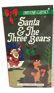 New Sealed Christmas Classics Santa & The Three Bears VHS, 1994 - Picture 1 of 12