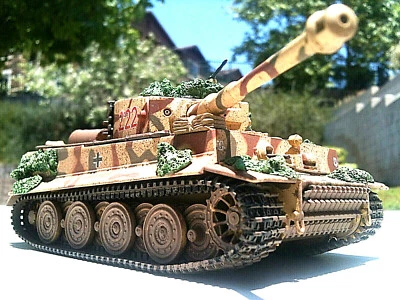 Corgi Tiger I Tank German Army, Kurt Sowa & Michael Wittman Belgium 1944 1:50 - Image 1 of 4