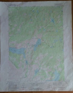 FAYETTE LAKE Sublette Co. WYOMING 1968 USGS Topographical MAP Treasure Hunting - Picture 1 of 7
