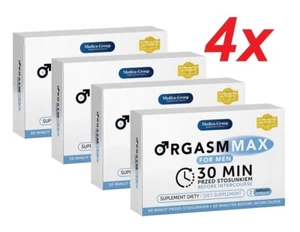ORGASM MAX 8 Kapseln (4 Verpackung x2 Kaps ) für Männer For Man Libido Steigern - Bild 1 von 2