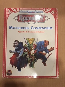 Monstrous Compendium Ravenloft Appendice III 3 TSR Dungeons & Dragons Original! - Bild 1 von 2