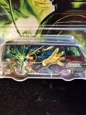 Hot Wheels Retro Entertainment '66 Dodge A100 GREEN LANTERN DC Sealed - Image 1 of 4