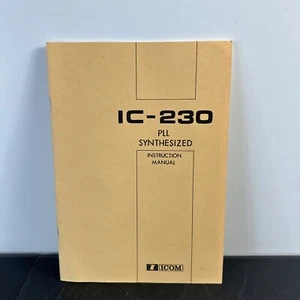 Instrukcja Icom-230 - Zdjęcie 1 z 4