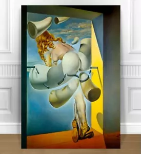 SALVADOR DALI YOUNG VIRGIN CANVAS PRINT 8x10" SURREAL ART - Foto 1 di 1