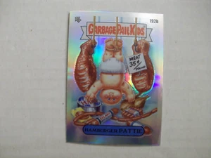 Cubo de basura cromado Topps 2022 niños serie 4 # 192b refractor hamburguesa pattie - Imagen 1 de 2
