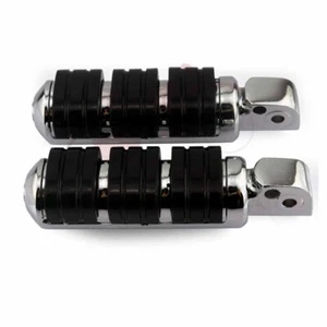 Rear Foot Pegs FootRests Passenger For 2008-2015 Yamaha V-Star 250/Virago 250 - Picture 1 of 6